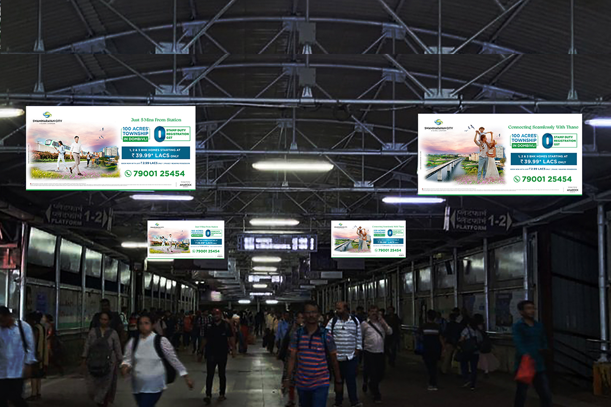 Swaminarayan Railway Station Board By Brandniti